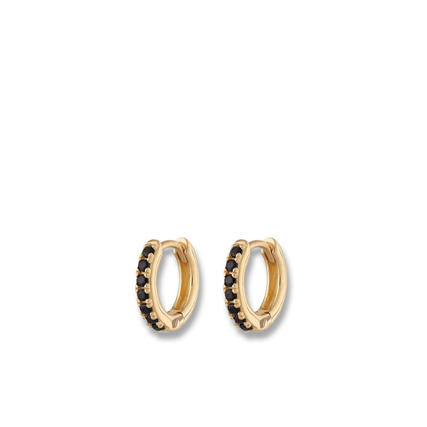 Love letter H 18ct Yellow-Gold Single Hoop Earring
