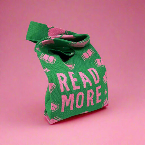 Read More Knit Tote Bag