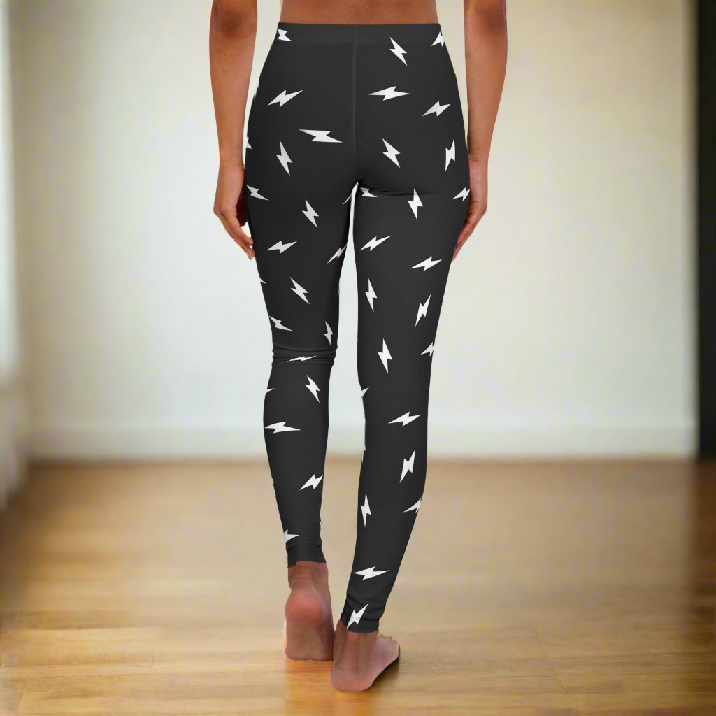 Lightning Print Leggings