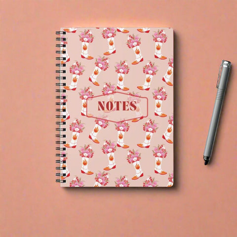 Heart leopard A5 Notebook