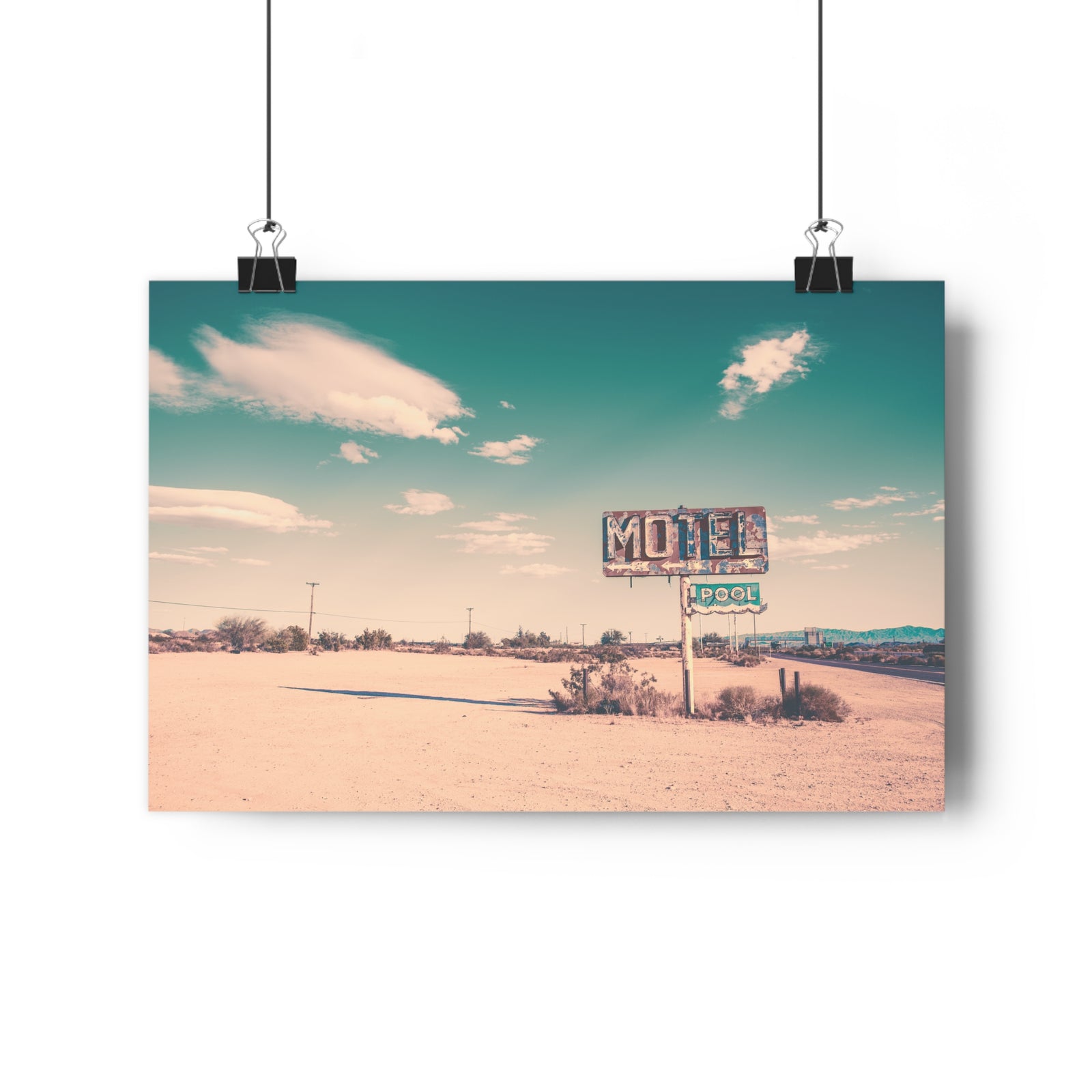 Retro Americana Motel Sign Print