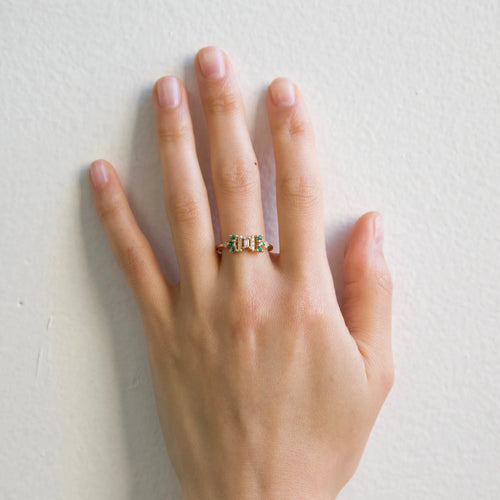 Emerald Noey Ring