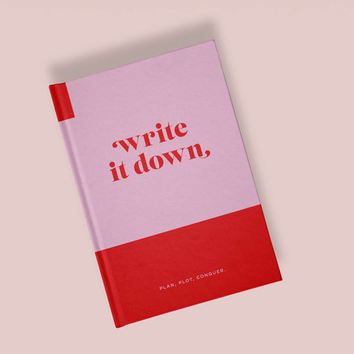 Write It Down Hardcover Notebook