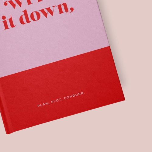 Write It Down Hardcover Notebook