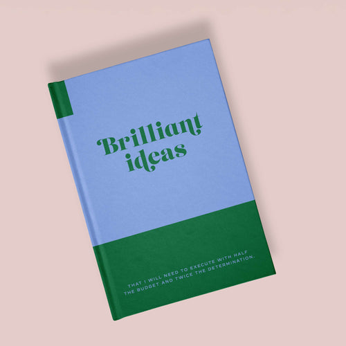 Brilliant Ideas & Budget Cuts Notebook