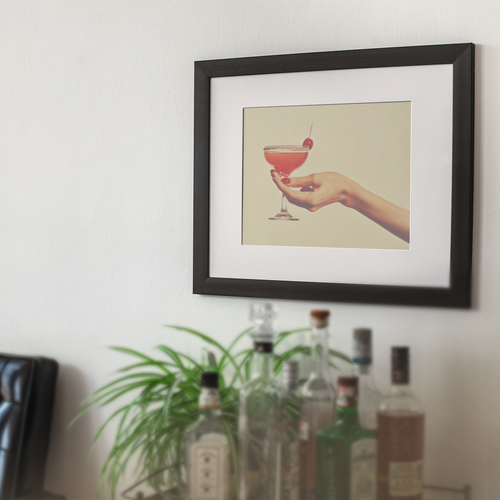 Cocktails In The Kitchen Print