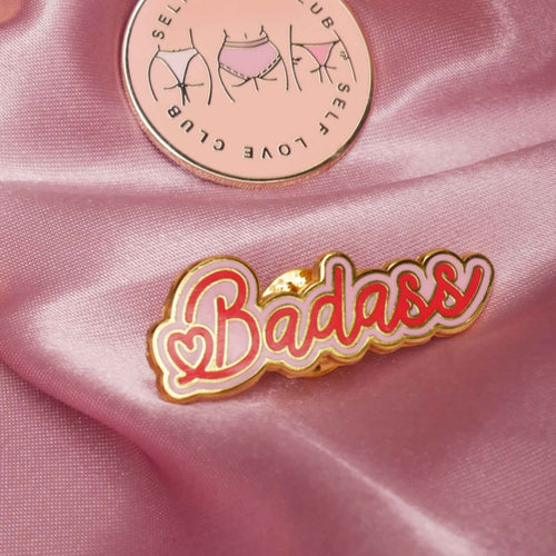 Badass Enamel Pin