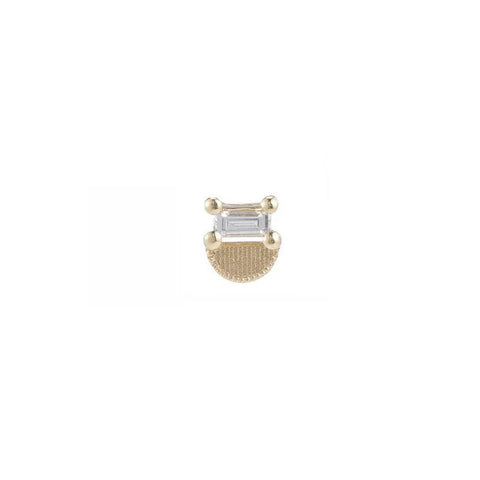 Gold Marquise Beaded Band Ring