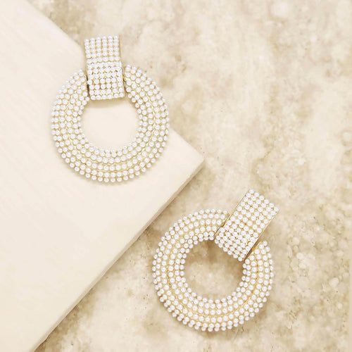 Pearl Statement Earrings