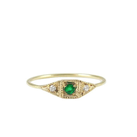 Emerald Journey Ring